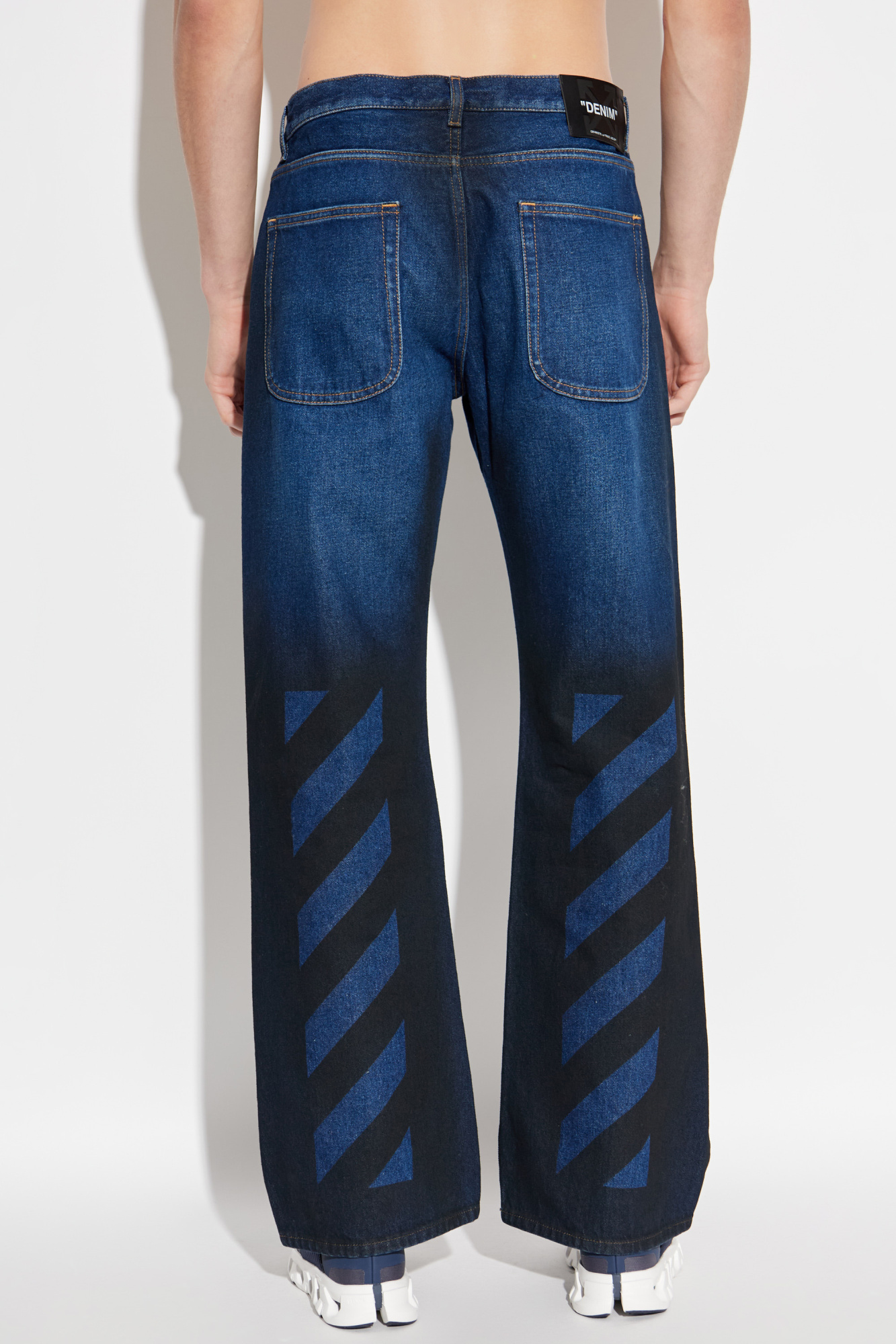 Off-White Jeans with logo | Men's Clothing | Vitkac
